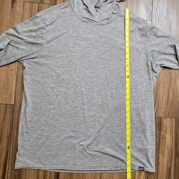 Patagonia Capilene Cool Daily Hoodie Gray Men's XL UPF 50 Performance Sun Shirt - Picture 3 of 7
